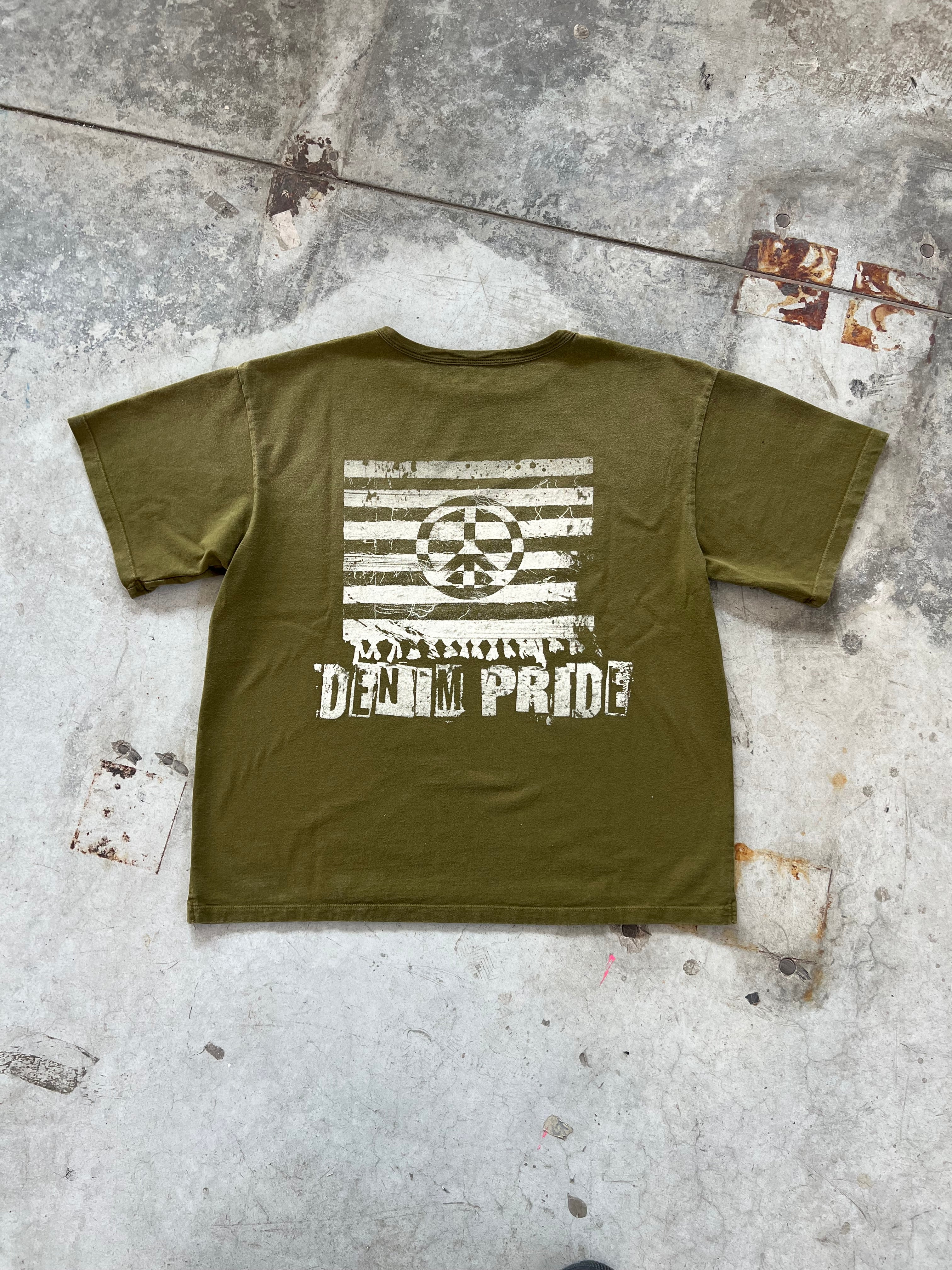 Denim Pride Tee Olive