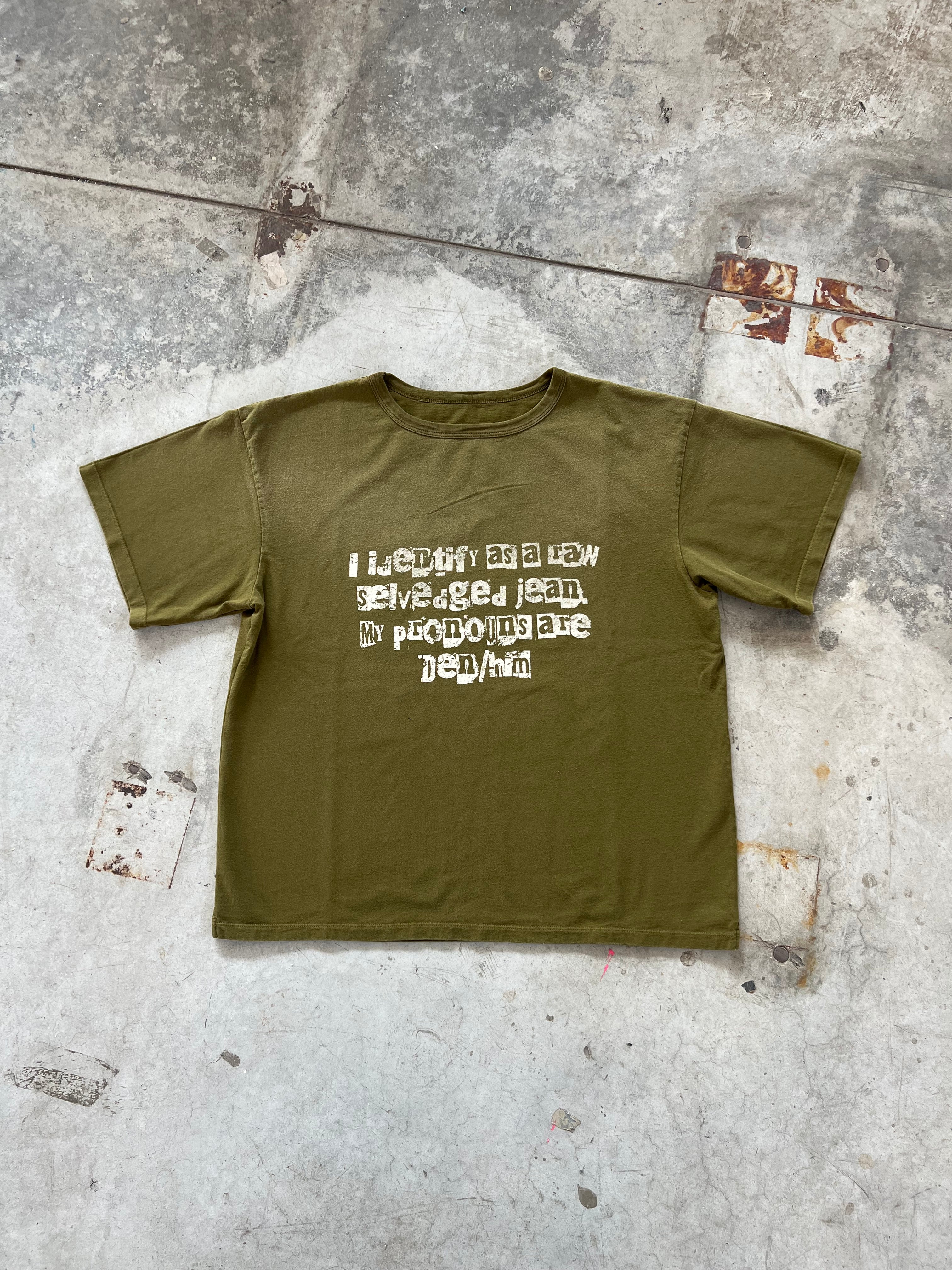 Denim Pride Tee Olive